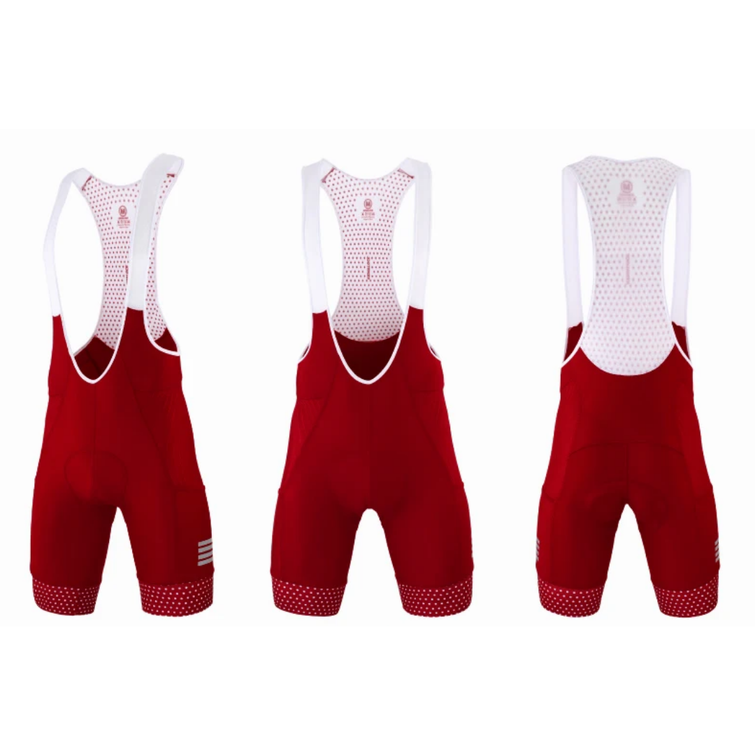 Bibshort KEMALOCE con tirantes blancos