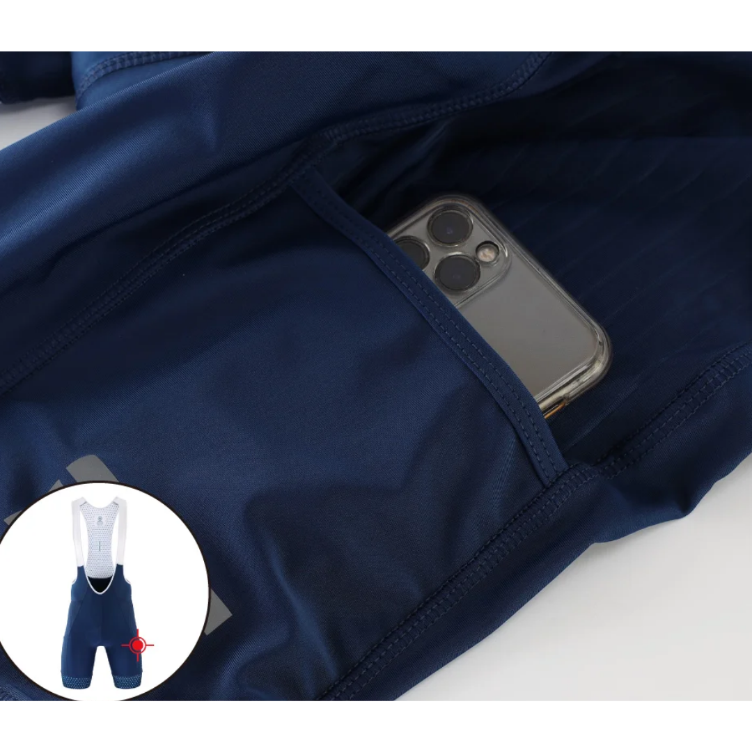 Bibshort KEMALOCE con tirantes blancos