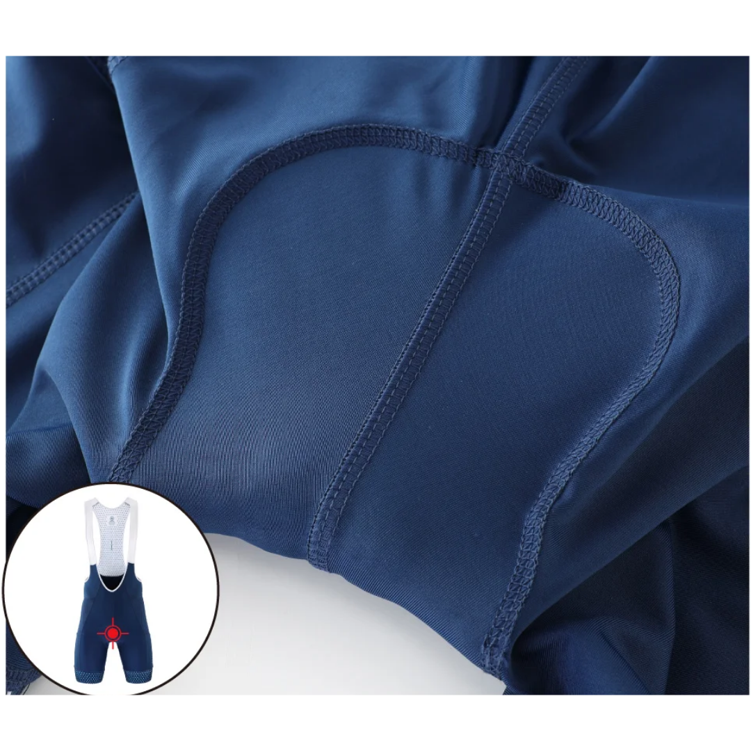 Bibshort KEMALOCE con tirantes blancos
