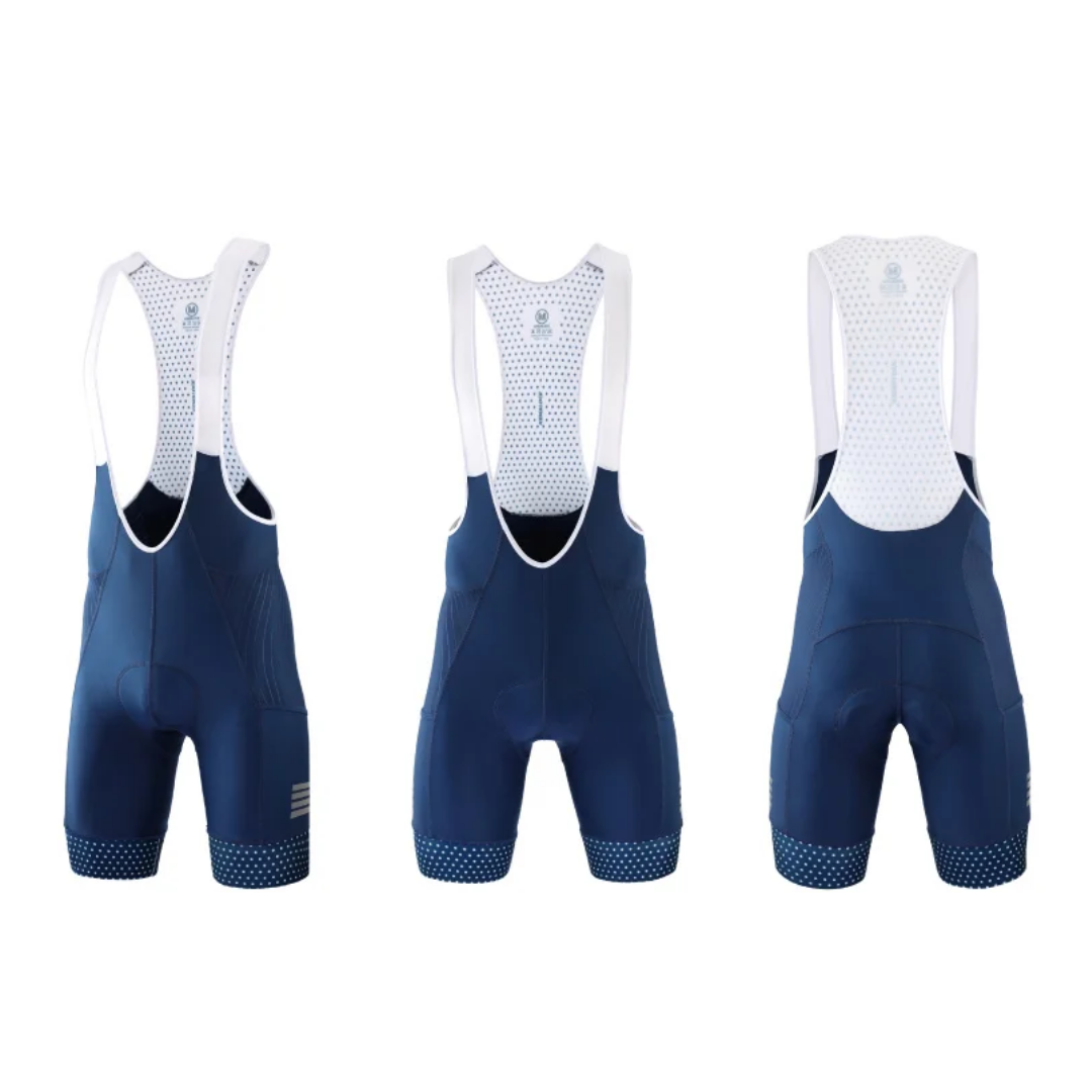Bibshort KEMALOCE con tirantes blancos