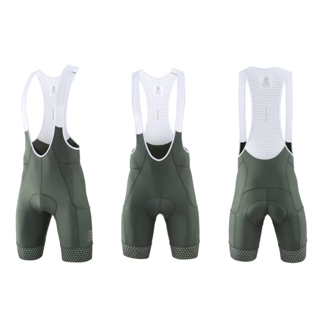 Bibshort KEMALOCE con tirantes blancos