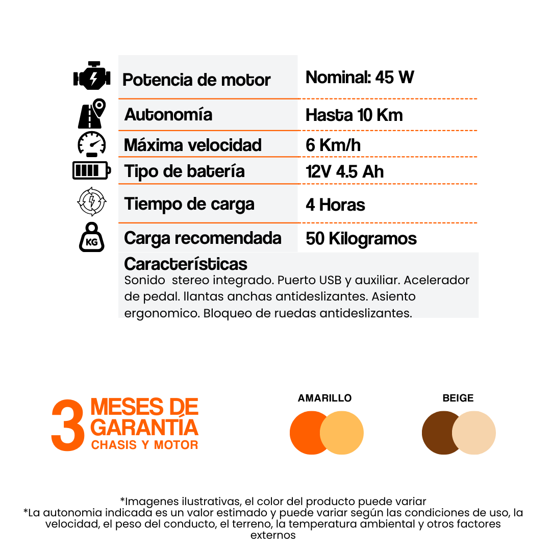 MOTO ELECTRICA PARA NIÑOS DAFUNKI